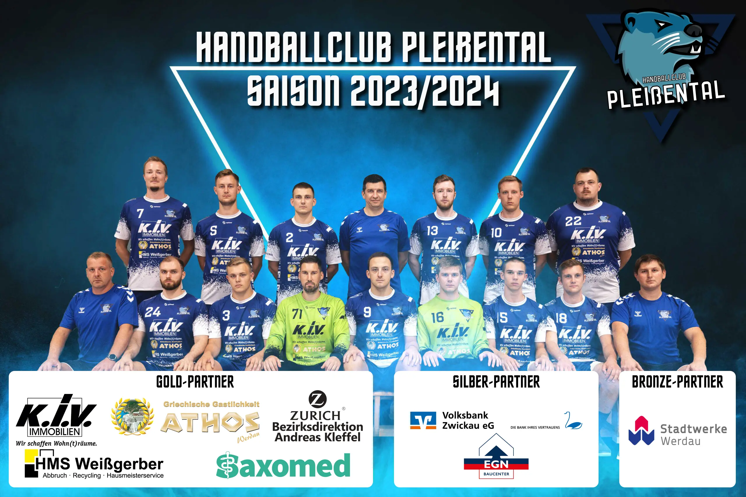 HC Pleißental Mannschaftsbild Saison 2023/24