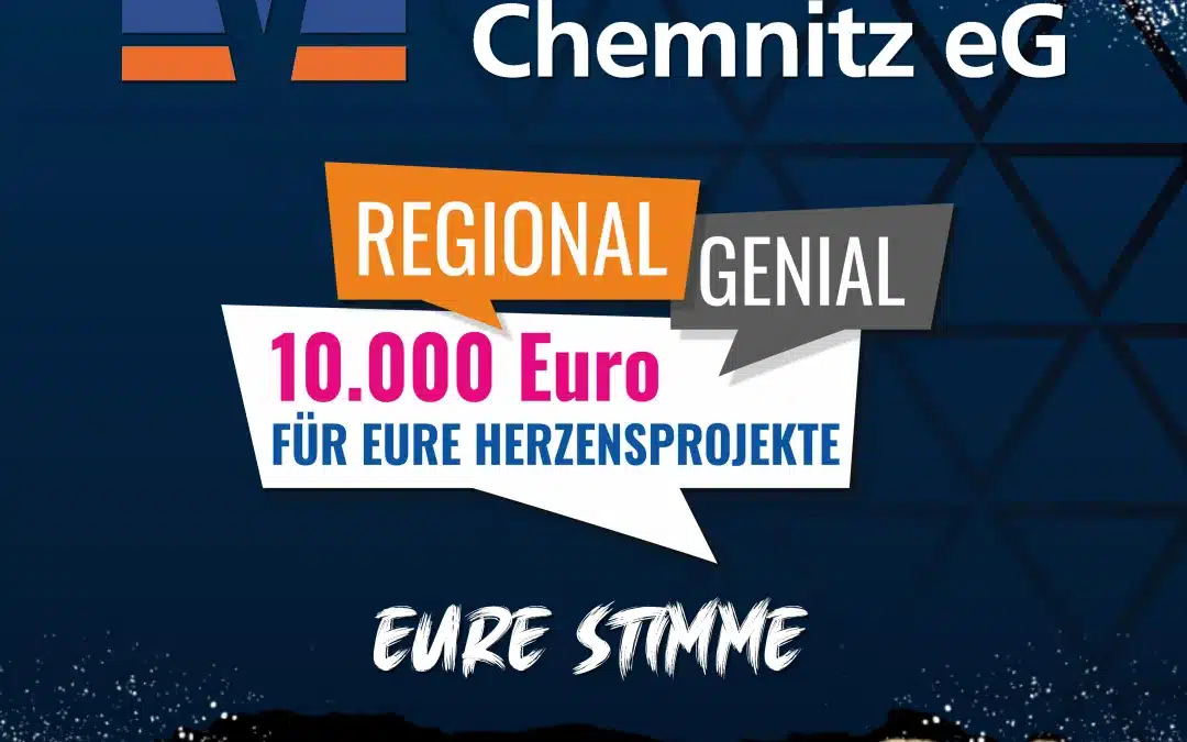 Teilnahme am Herzensprojekt 2024 der Volksbank Chemnitz eG