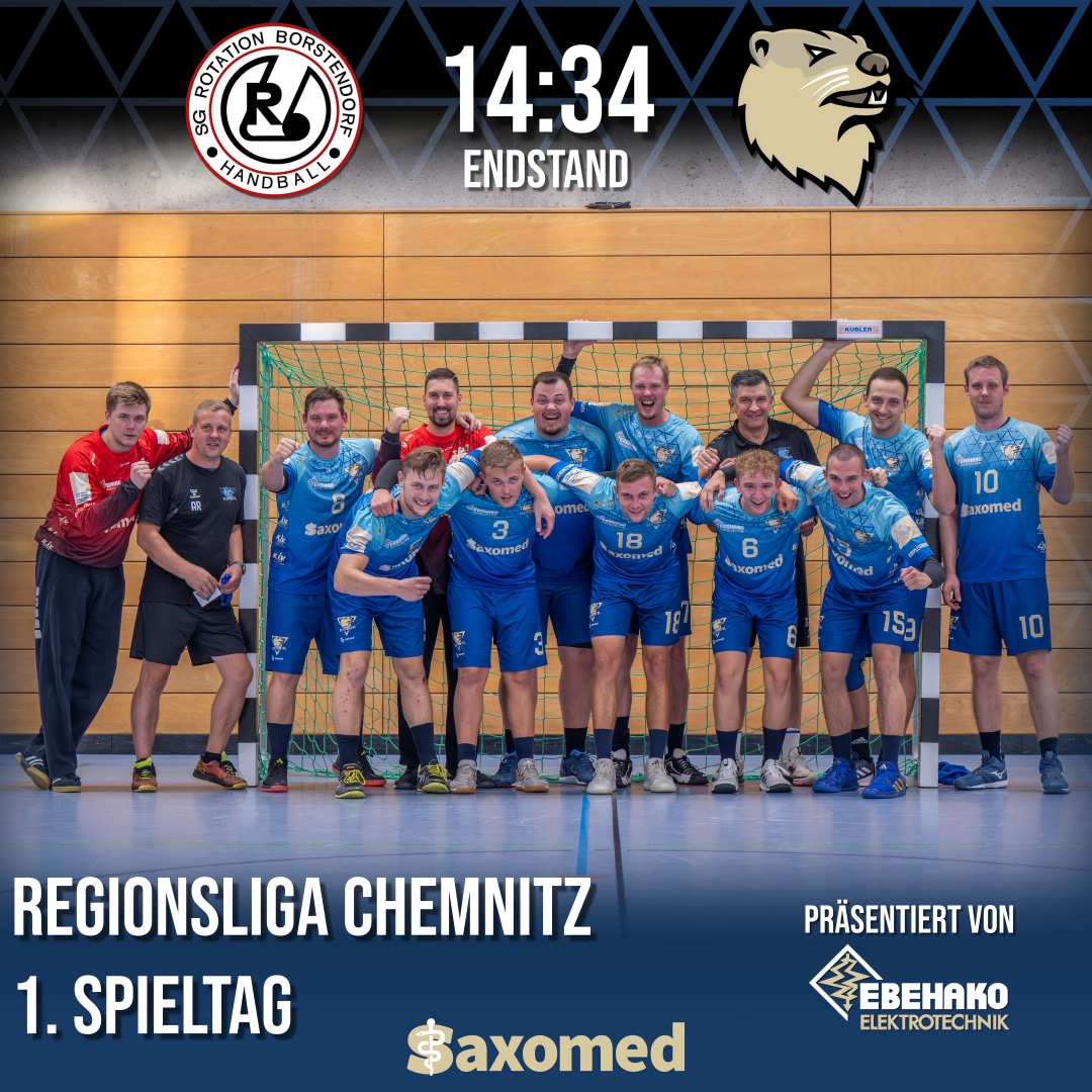 Erster Sieg in der Regionsliga Chemnitz