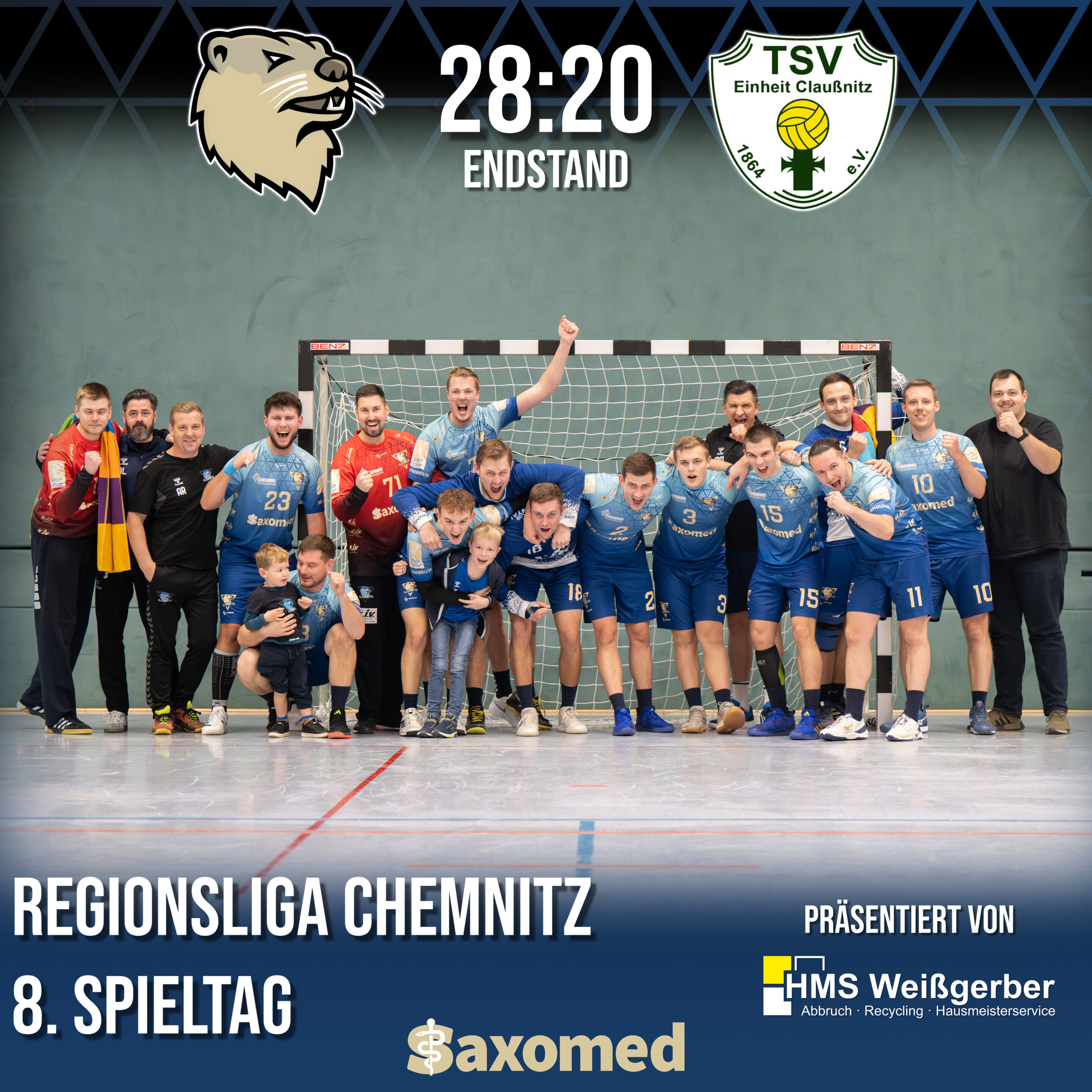 Otter gewinnen das Spitzenspiel der Regionsliga Chemnitz