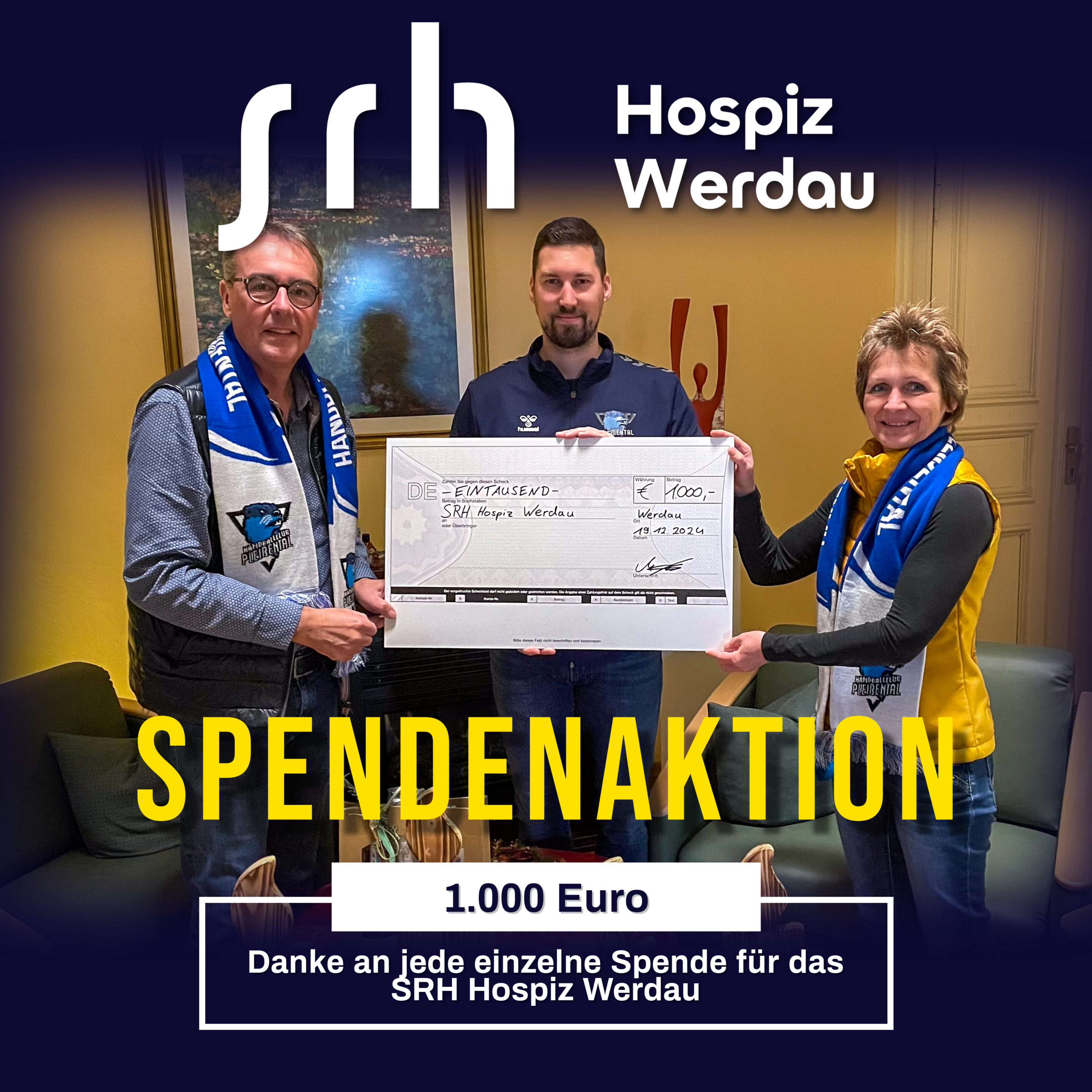 Erfolgreiche Spendenaktion für das SRH Hospiz Werdau