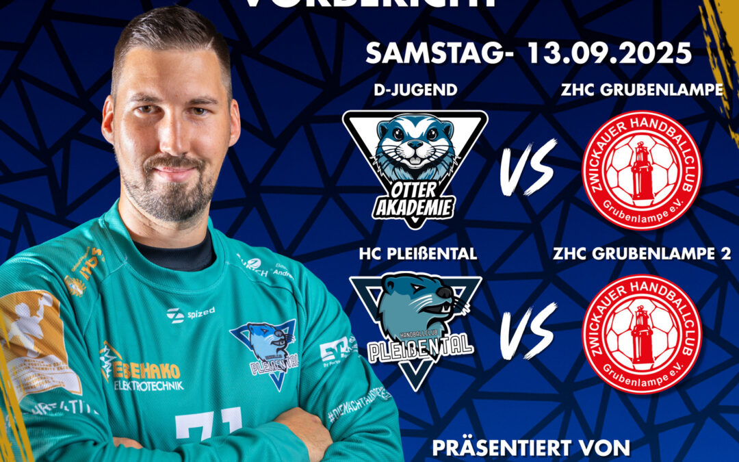Vorbericht zum doppelten Derby gegen den ZHC Grubenlampe