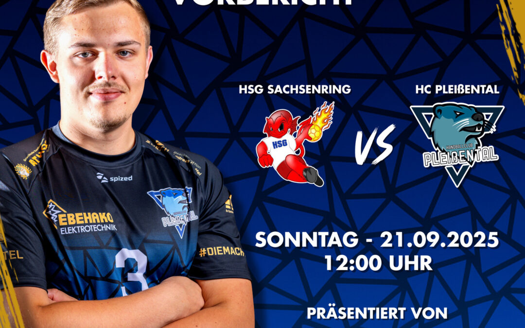 Vorbericht zum Auswärtsspiel gegen die HSG Sachsenring