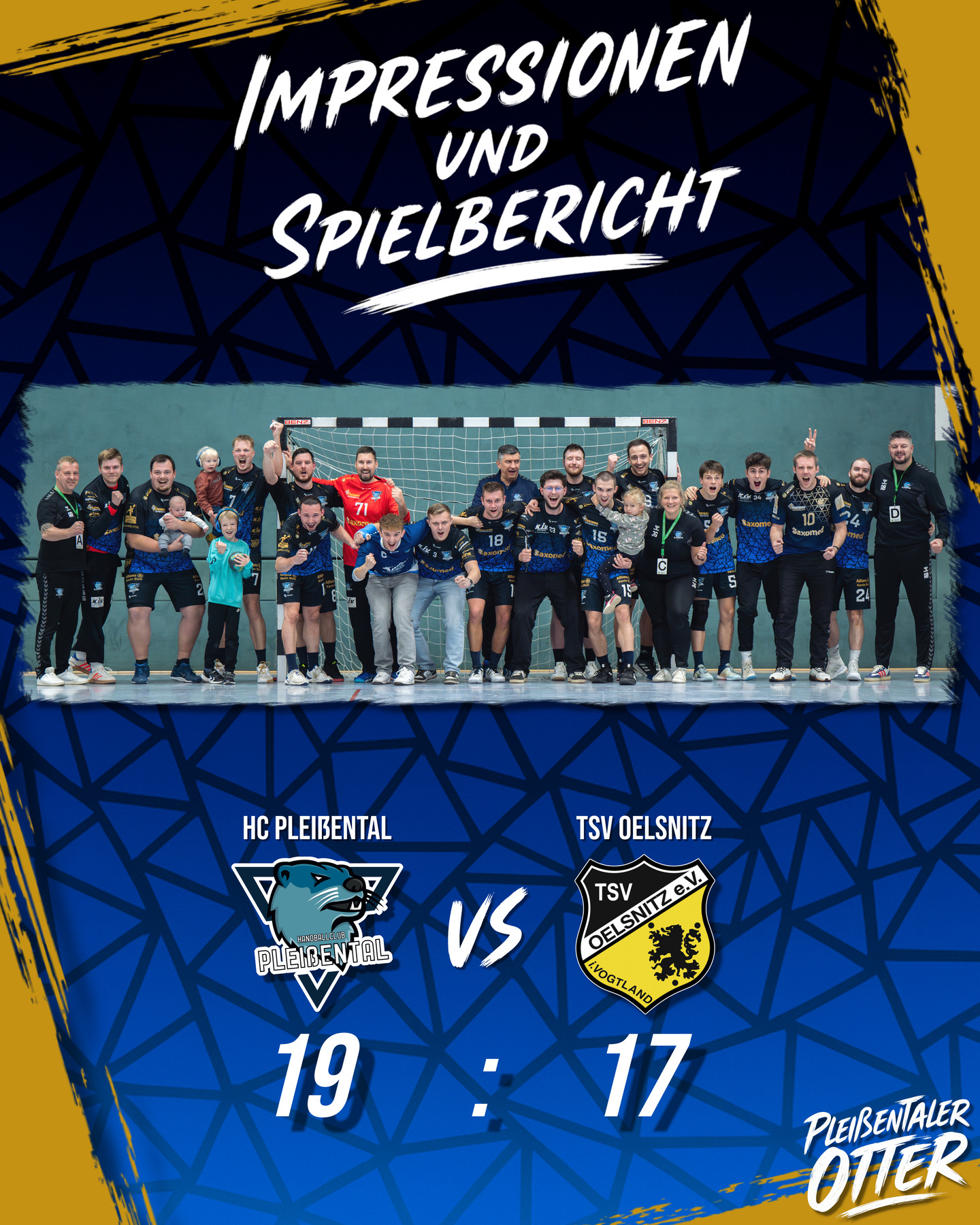 Otter gewinnen den Krimi gegen den TSV Oelsnitz