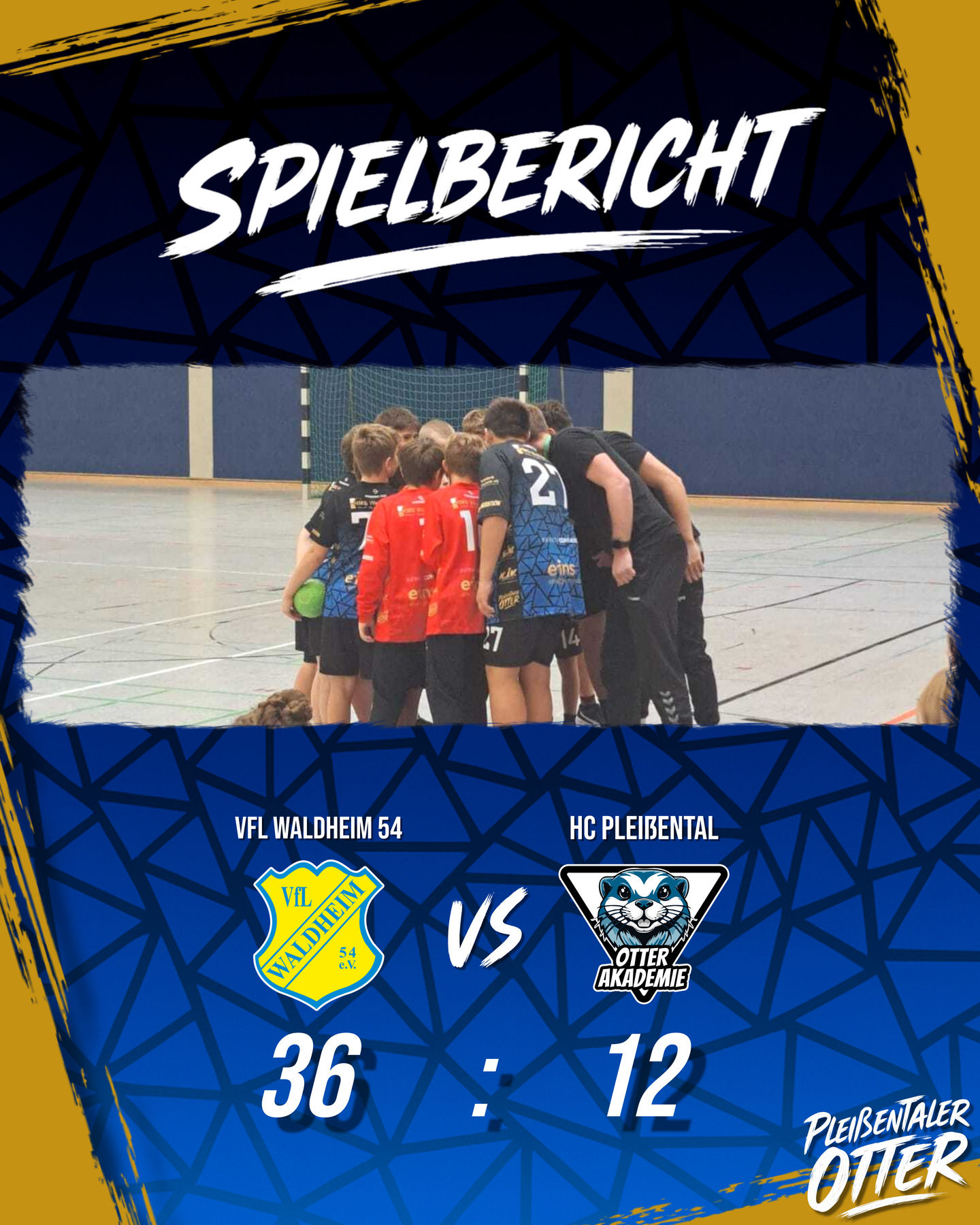 Jungotter mit bisher bester Leistung gegen Waldheim