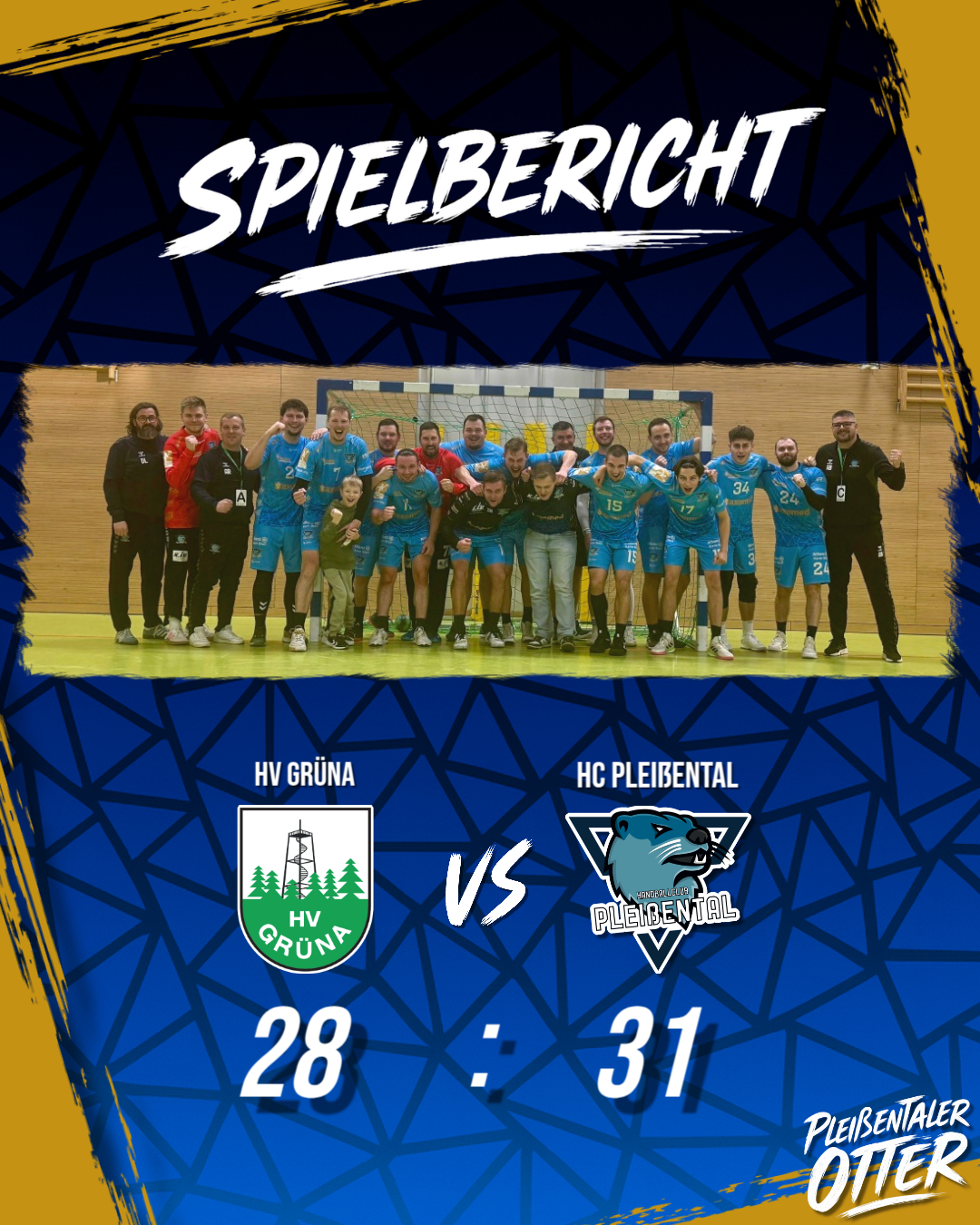 Sieg im Spitzenspiel gegen Grüna – Für eine Nacht Tabellenführer