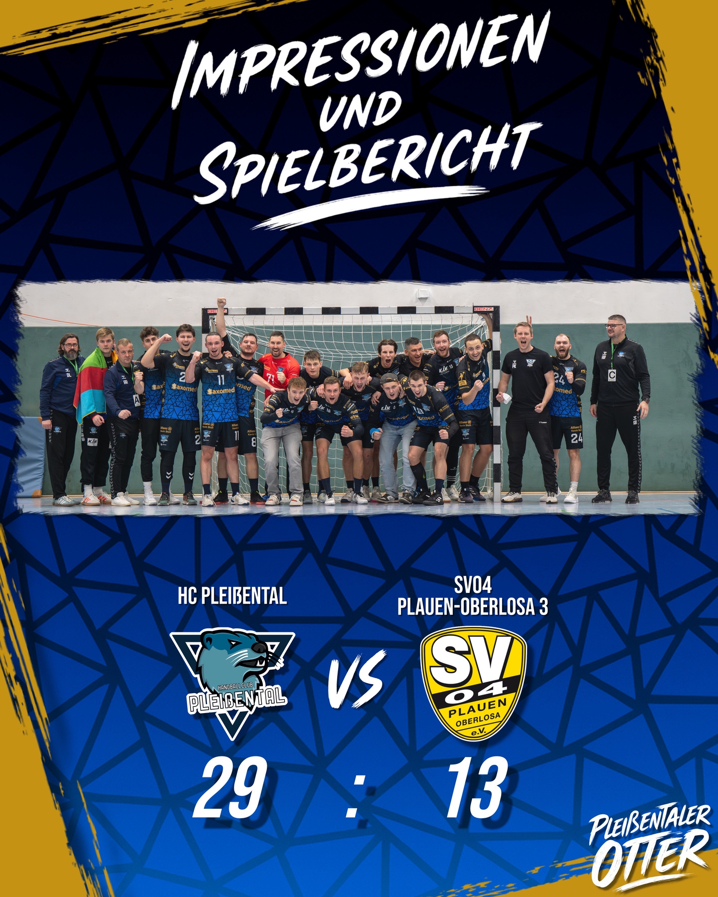 Heimsieg-Gala im Otterbau gegen Plauen-Oberlosa