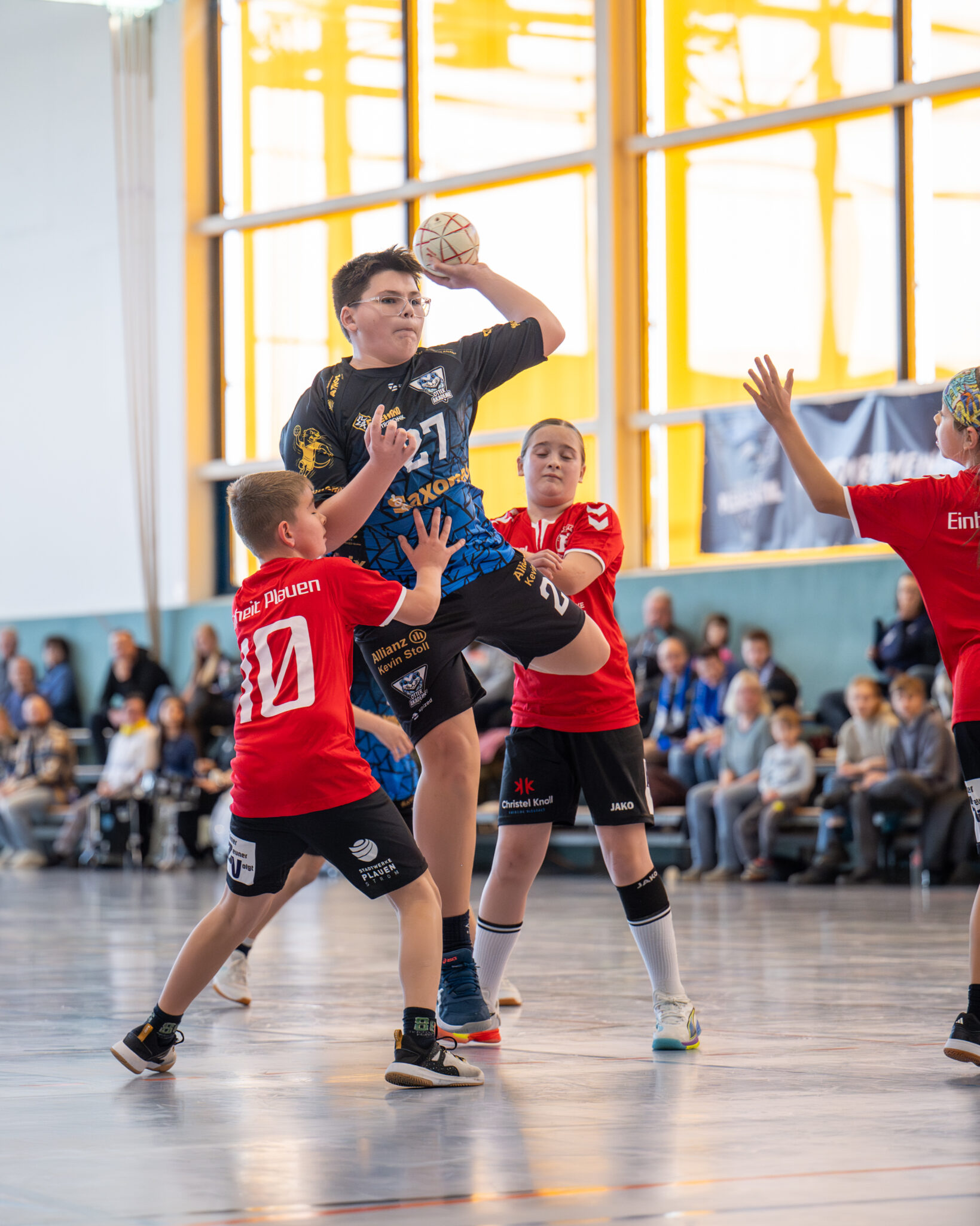 Regionsoberliga Südwestsachsen – 13. Spieltag 17.01.2026 – D-Jugend – Otter-Akademie vs. NSG SV04-HCE2 07
