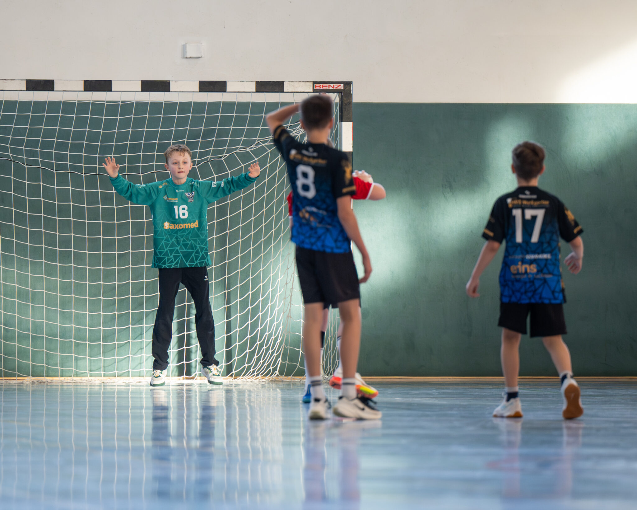 Regionsoberliga Südwestsachsen – 13. Spieltag 17.01.2026 – D-Jugend – Otter-Akademie vs. NSG SV04-HCE2 08
