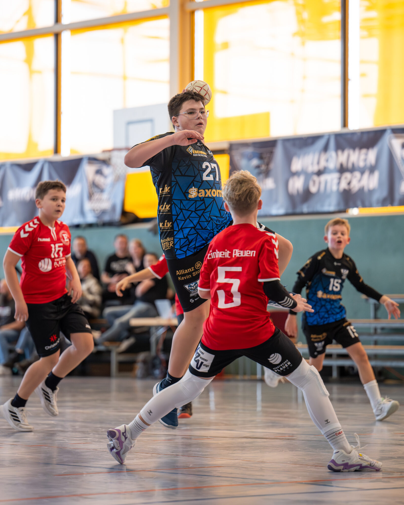 Regionsoberliga Südwestsachsen – 13. Spieltag 17.01.2026 – D-Jugend – Otter-Akademie vs. NSG SV04-HCE2 18