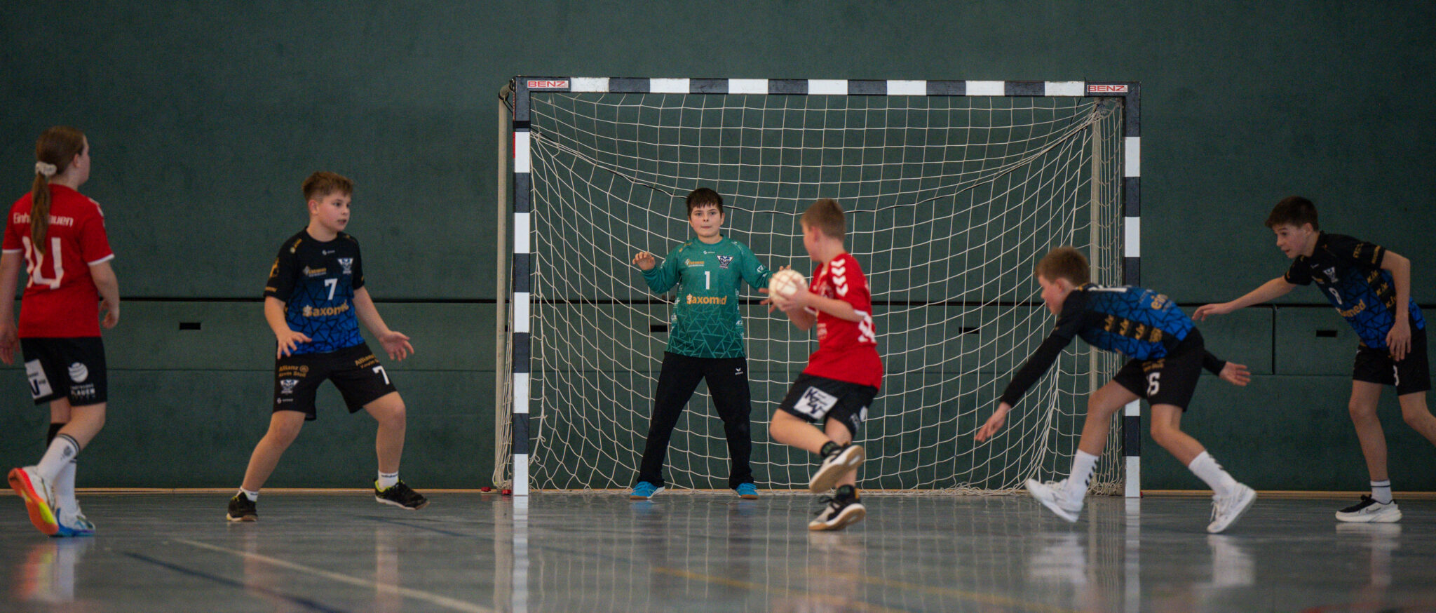 Regionsoberliga Südwestsachsen – 13. Spieltag 17.01.2026 – D-Jugend – Otter-Akademie vs. NSG SV04-HCE2 21