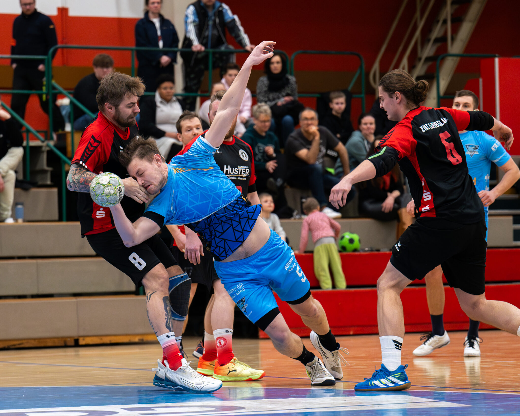 Regionsoberliga Südwestsachsen – 14. Spieltag 24.01.2026 – ZHC Grubenlampe 2 vs. Handballclub Pleißental 11