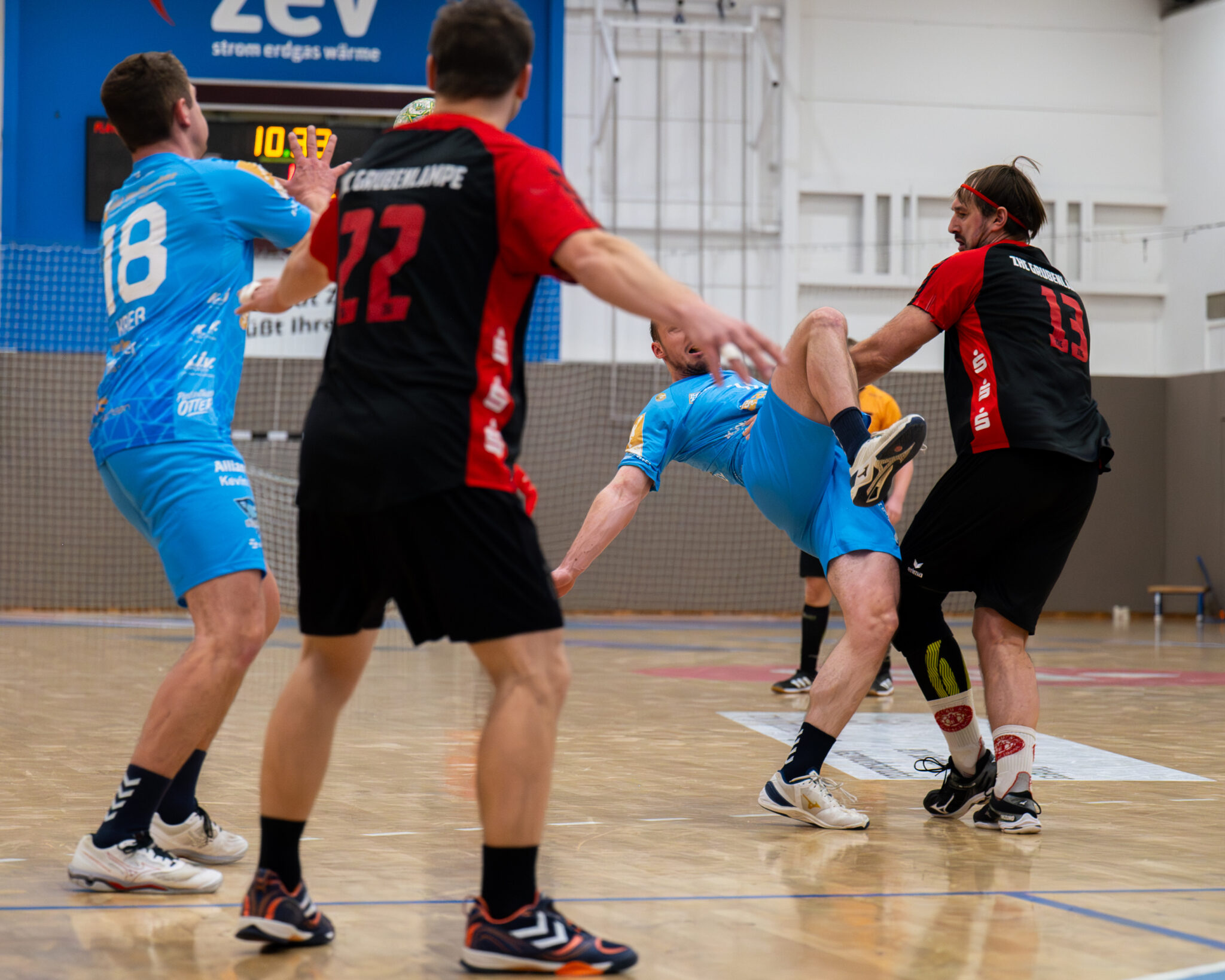 Regionsoberliga Südwestsachsen – 14. Spieltag 24.01.2026 – ZHC Grubenlampe 2 vs. Handballclub Pleißental 17