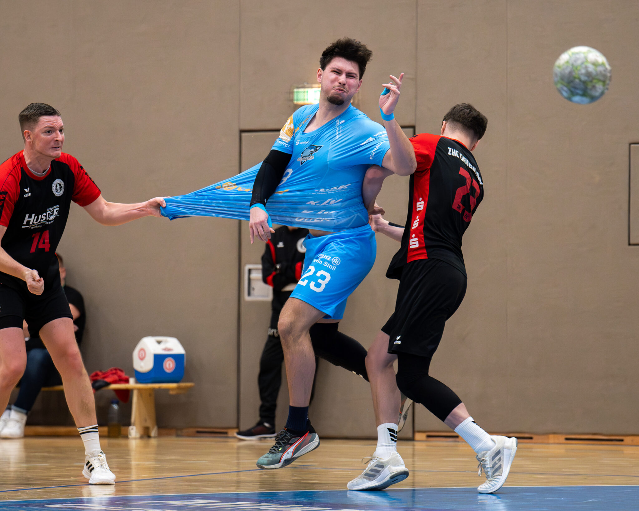Regionsoberliga Südwestsachsen – 14. Spieltag 24.01.2026 – ZHC Grubenlampe 2 vs. Handballclub Pleißental 22