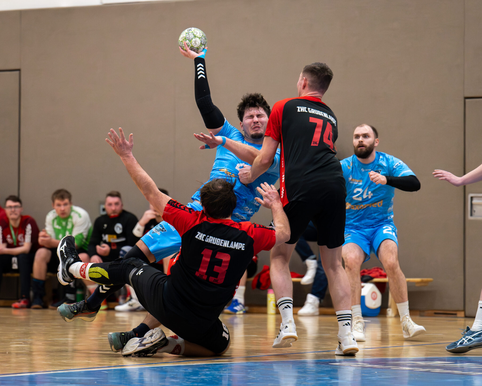 Regionsoberliga Südwestsachsen – 14. Spieltag 24.01.2026 – ZHC Grubenlampe 2 vs. Handballclub Pleißental 37