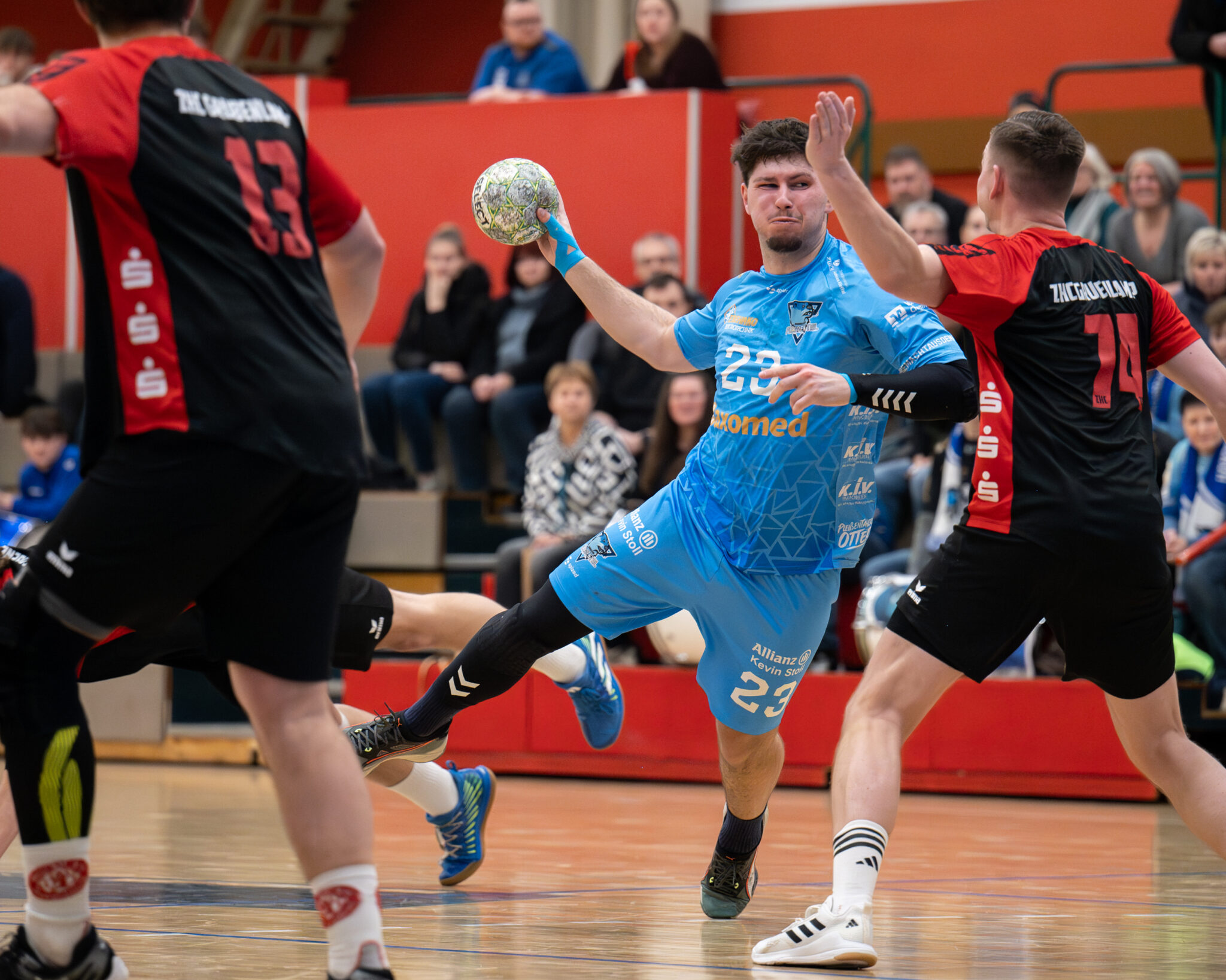 Regionsoberliga Südwestsachsen – 14. Spieltag 24.01.2026 – ZHC Grubenlampe 2 vs. Handballclub Pleißental 40