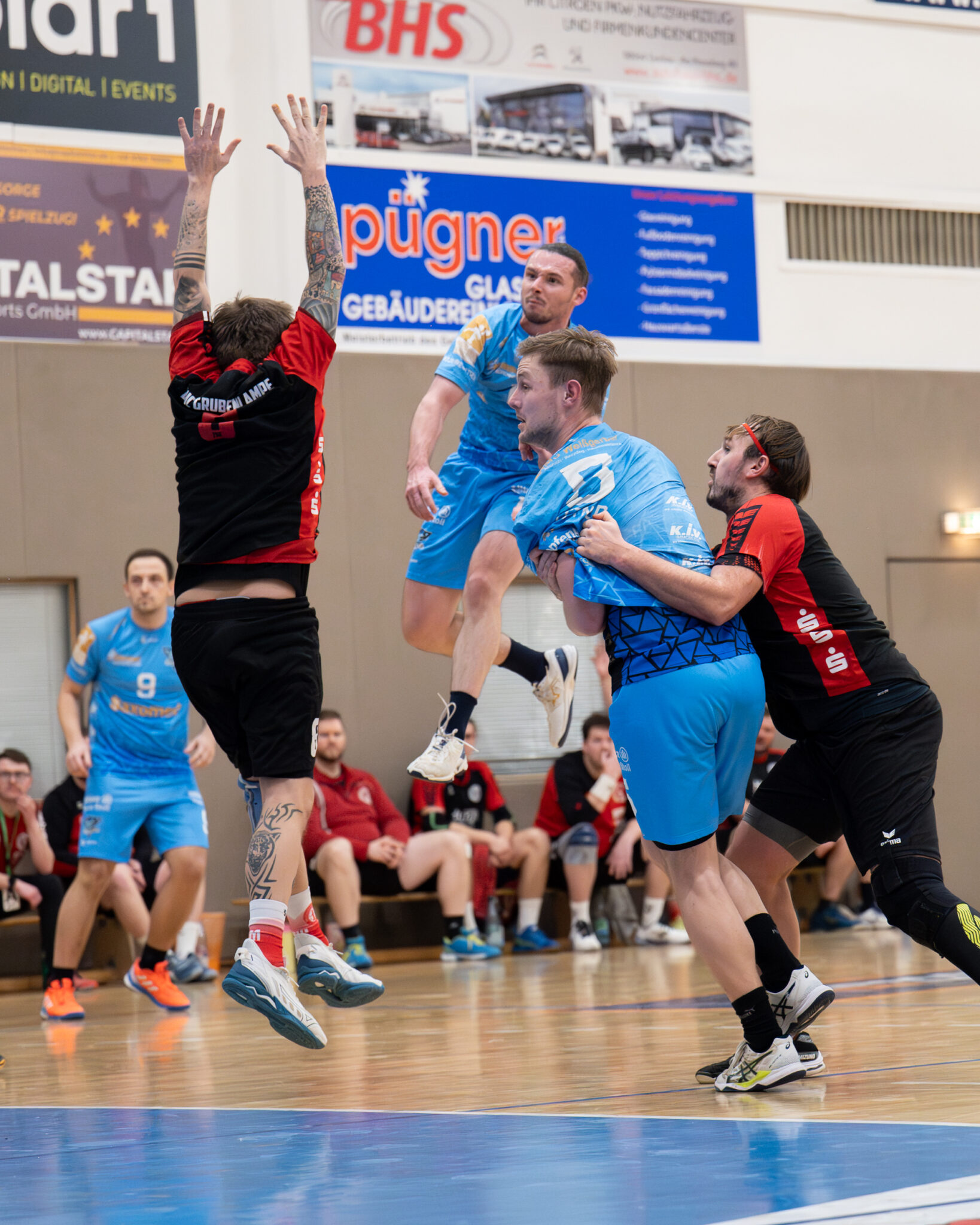 Regionsoberliga Südwestsachsen – 14. Spieltag 24.01.2026 – ZHC Grubenlampe 2 vs. Handballclub Pleißental 55