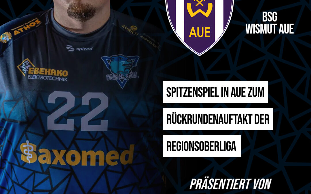 HC Pleißental reist zum Topspiel nach Aue auf den Zeller Berg