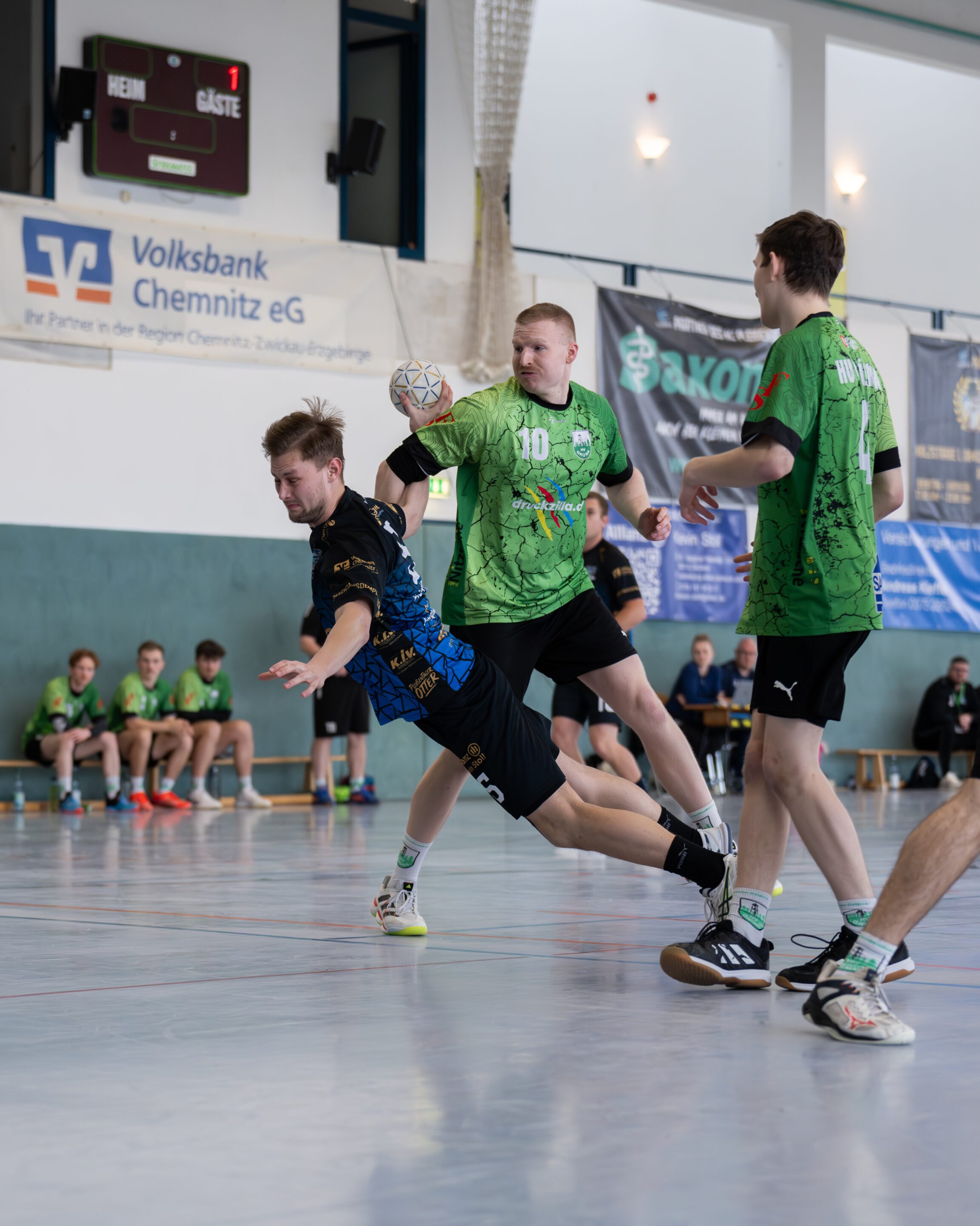 Regionsoberliga Südwestsachsen – 20. Spieltag 28.03.2026 – Handball Pleißental vs. HV Grüna 08