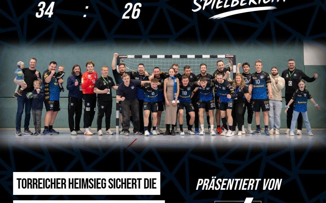 Otter lassen nichts anbrennen – 34:26-Heimsieg gegen den HV Grüna