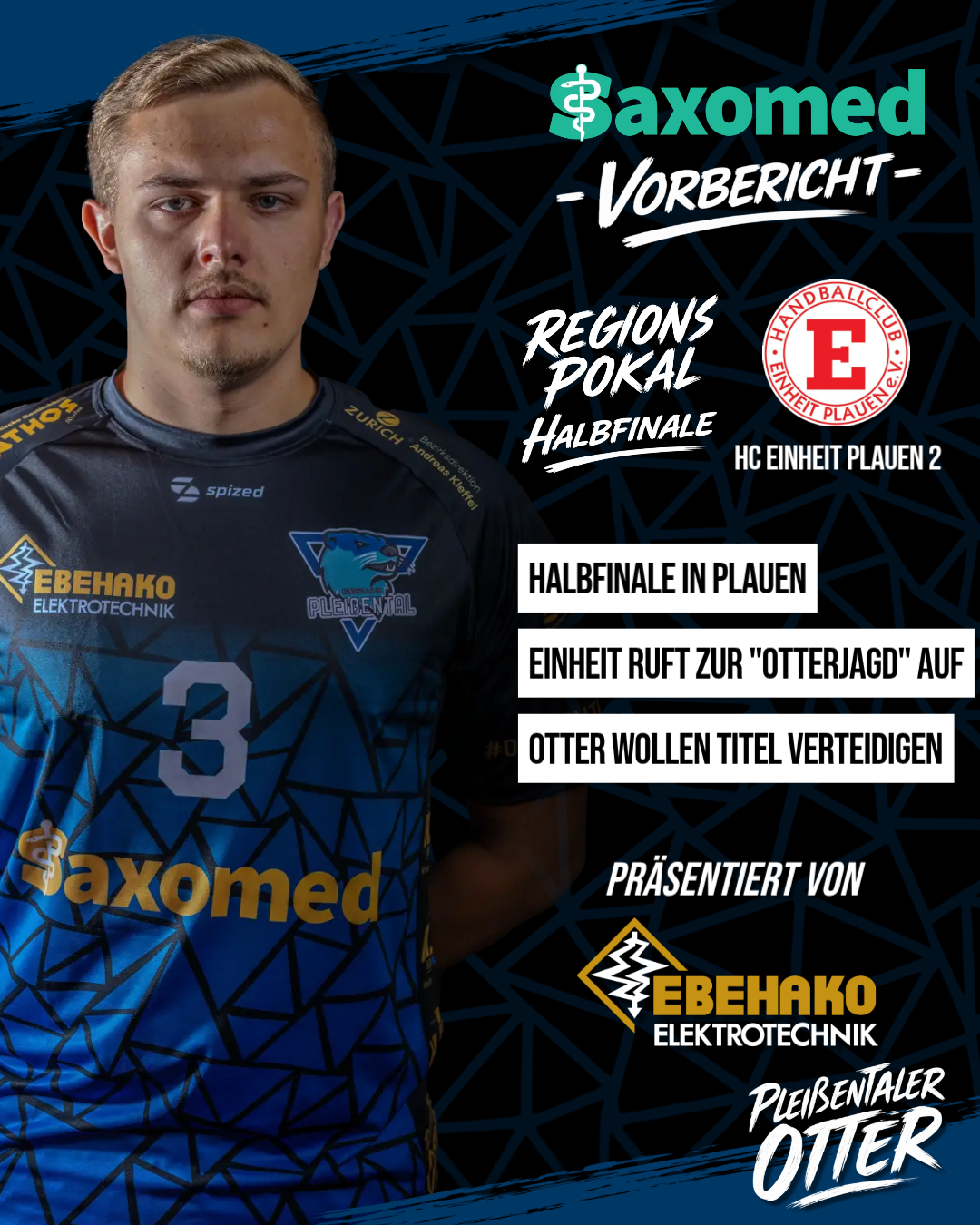 🏆 Pokalhalbfinale: Einheit Plauen ruft zur Otterjagd auf