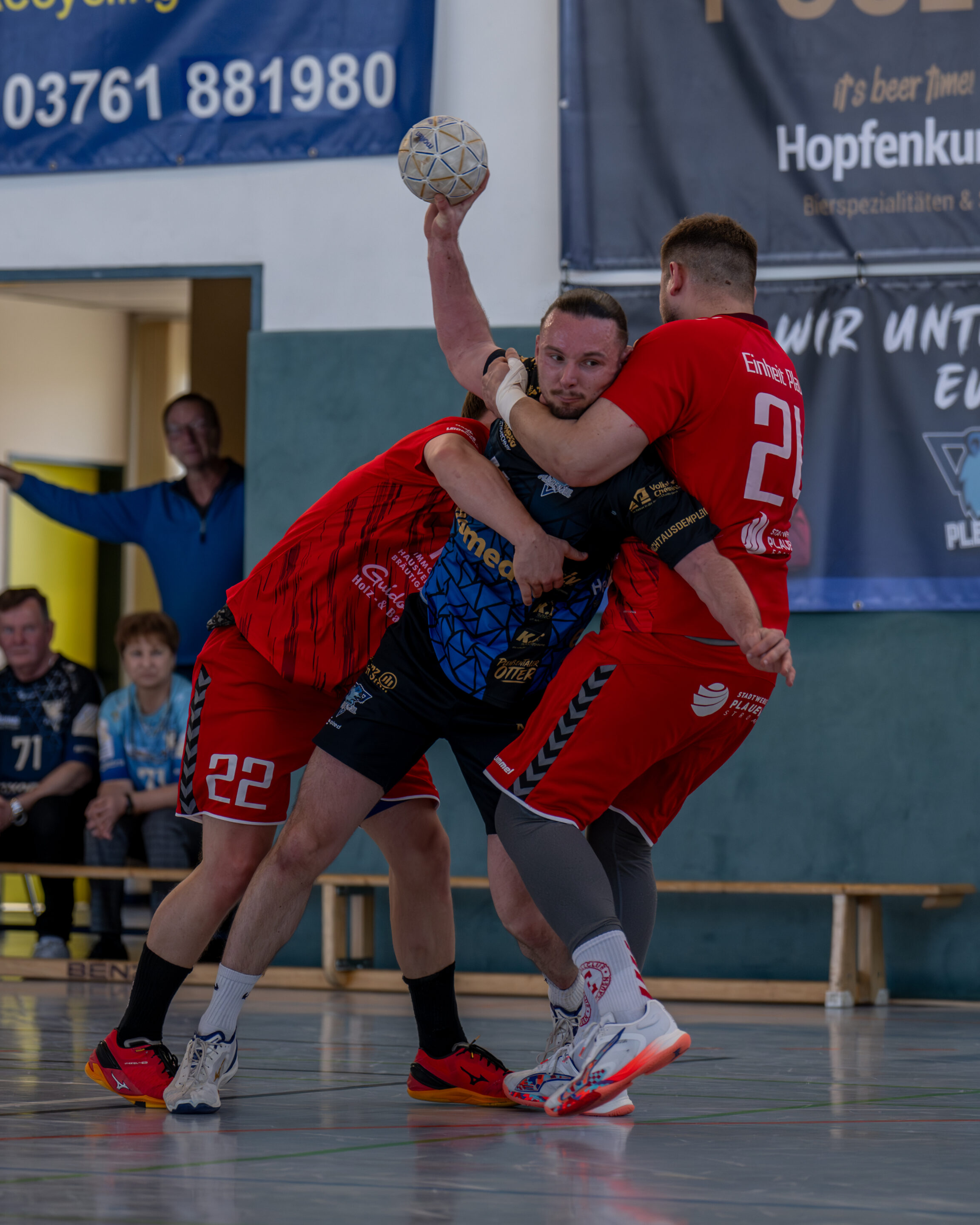 Regionsoberliga Südwestsachsen – 22. Spieltag 25.04.2026 – Handball Pleißental vs. zweite Männermannschaft HC Einheit Plauen 46