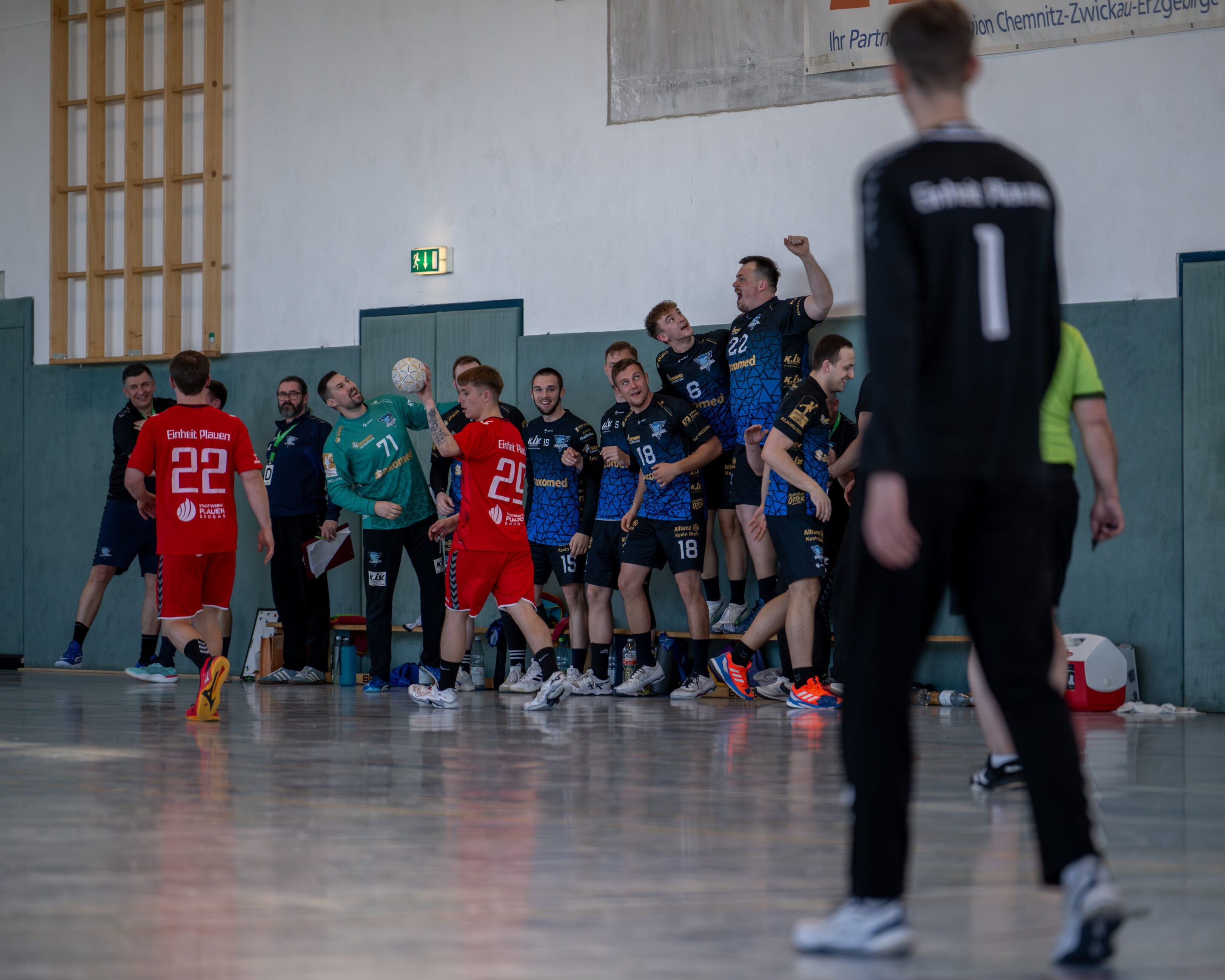 Regionsoberliga Südwestsachsen – 22. Spieltag 25.04.2026 – Handball Pleißental vs. zweite Männermannschaft HC Einheit Plauen 59