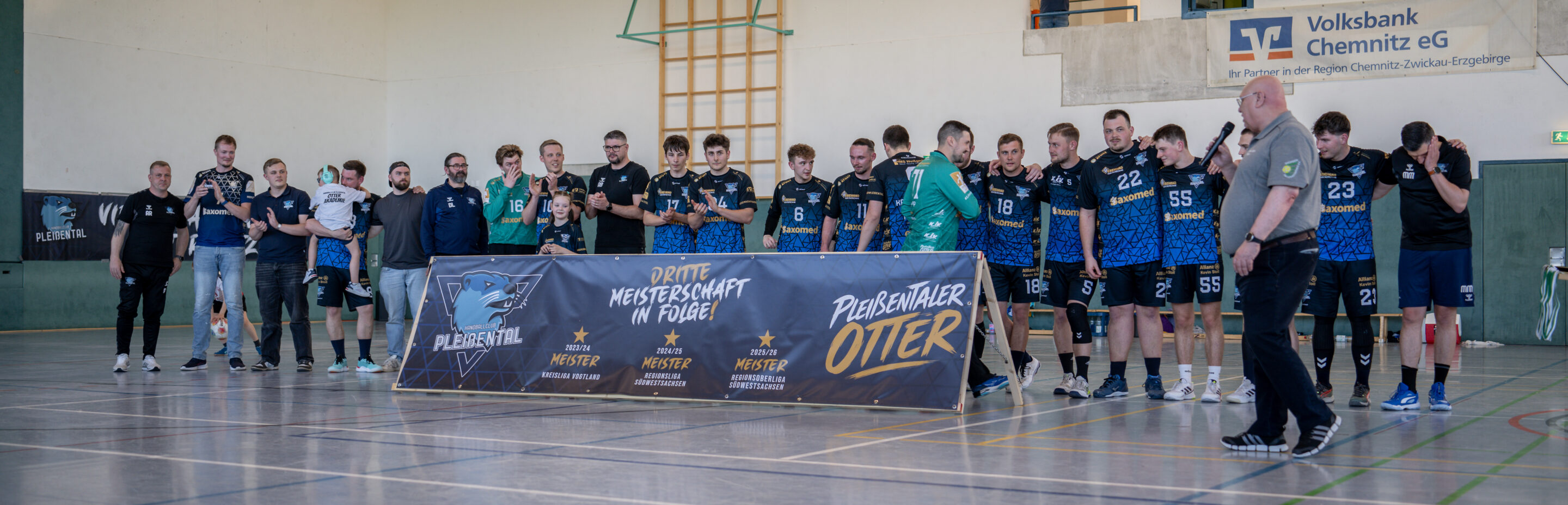 Regionsoberliga Südwestsachsen – 22. Spieltag 25.04.2026 – Handball Pleißental vs. zweite Männermannschaft HC Einheit Plauen 67