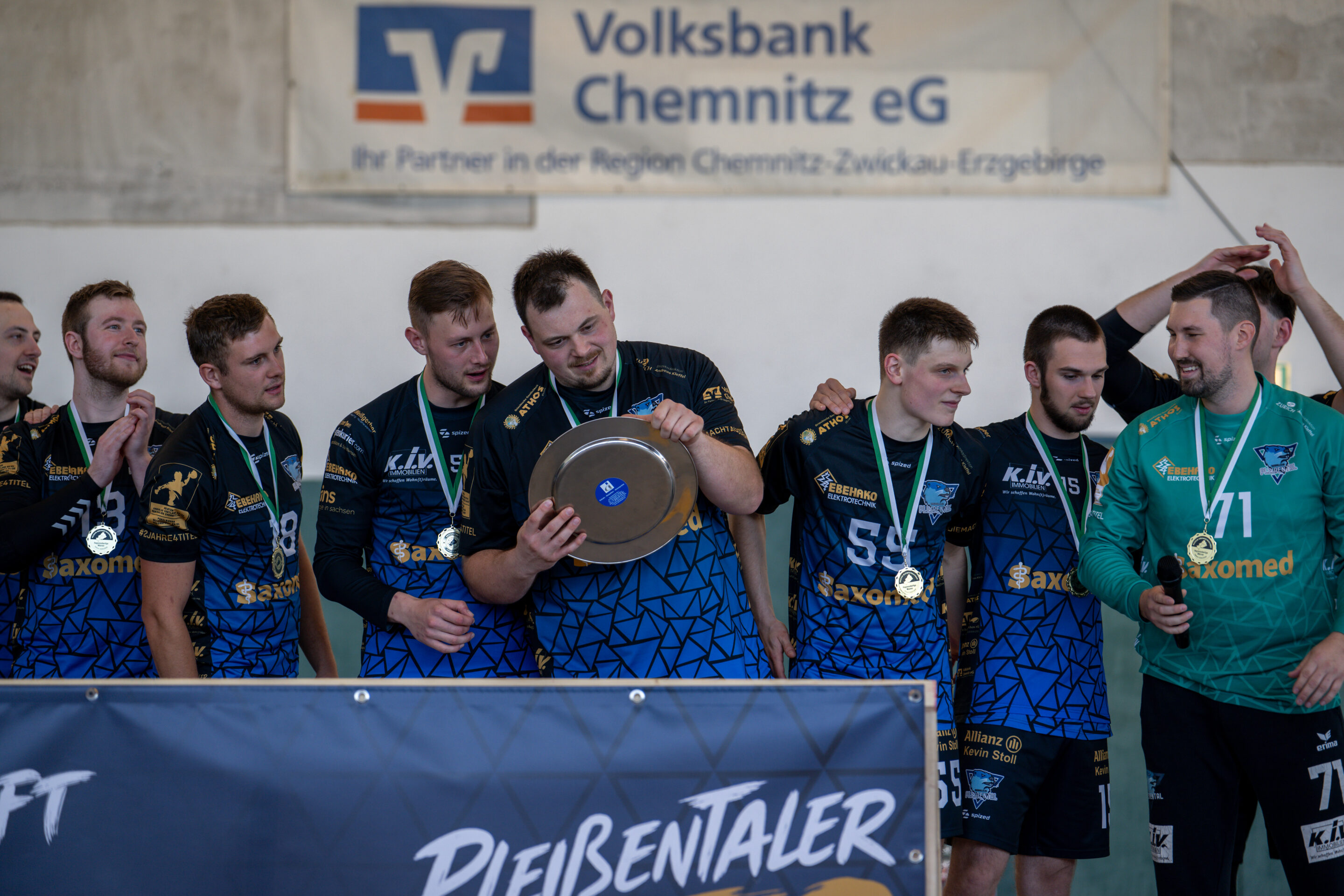Regionsoberliga Südwestsachsen – 22. Spieltag 25.04.2026 – Handball Pleißental vs. zweite Männermannschaft HC Einheit Plauen 75