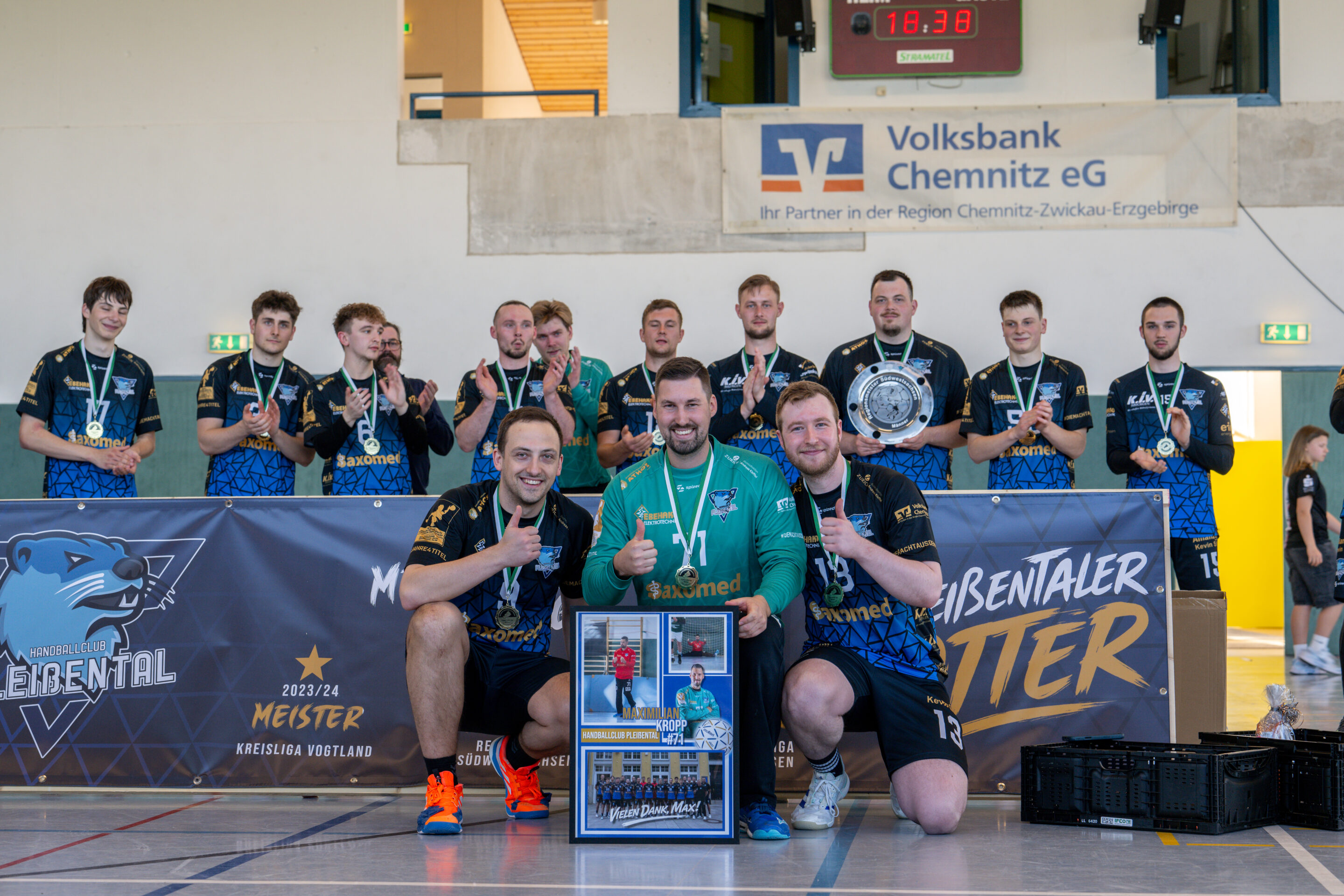 Regionsoberliga Südwestsachsen – 22. Spieltag 25.04.2026 – Handball Pleißental vs. zweite Männermannschaft HC Einheit Plauen 94