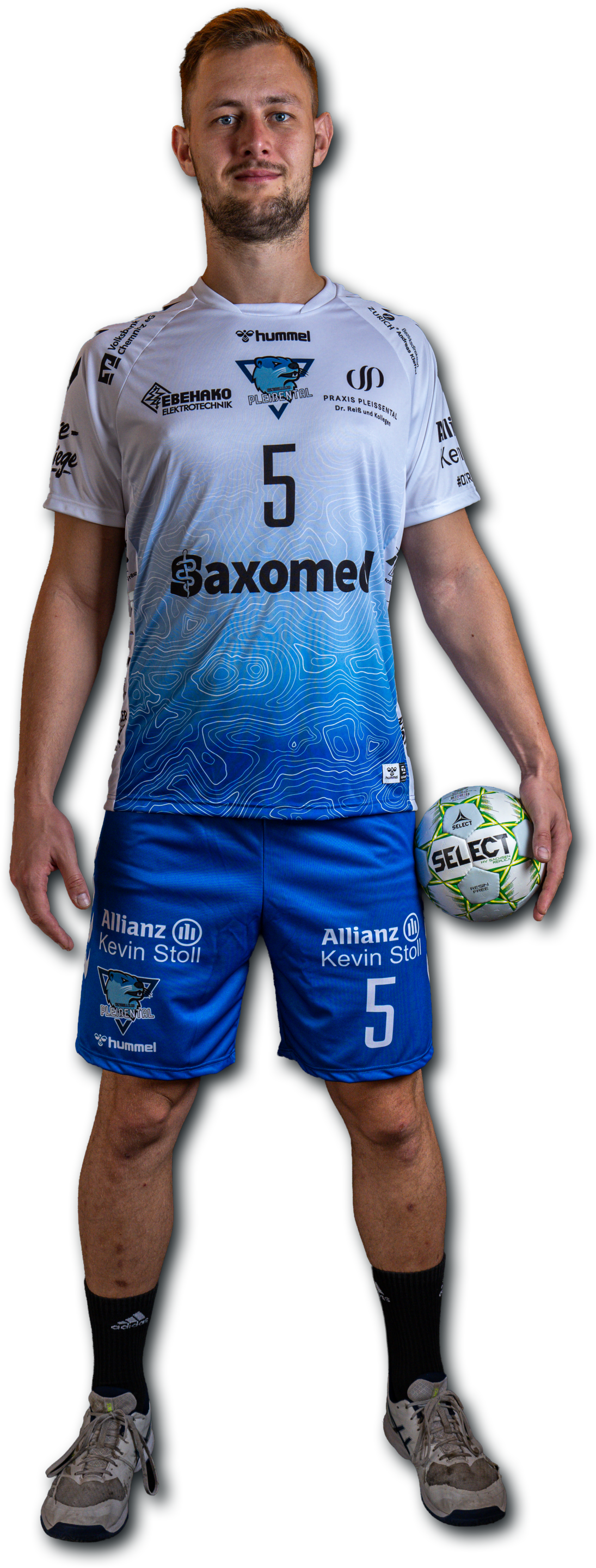 Franz Büttner Heimtrikot mit Ball