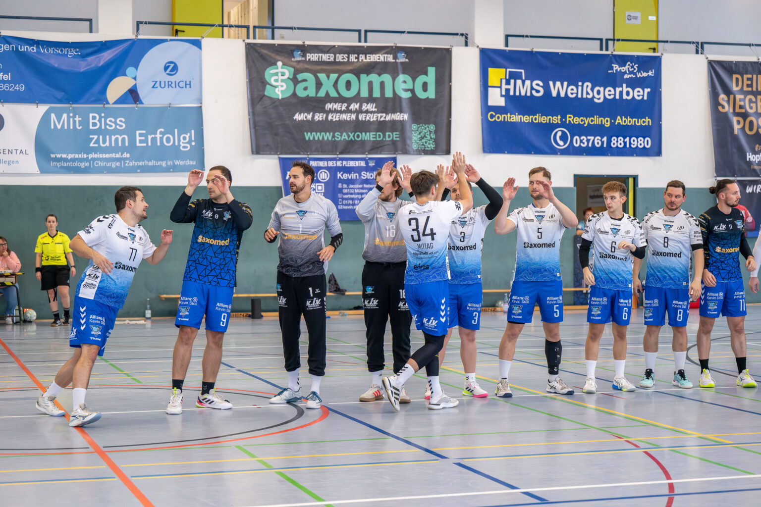 HVS-Landskron Sachsenpokal 1. Runde 24.10.2026 – HC Pleißental vs. SG Germania Zwenkau 01