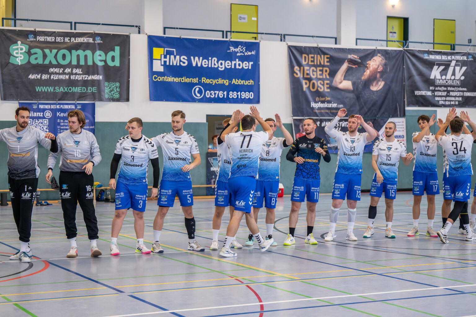 HVS-Landskron Sachsenpokal 1. Runde 24.10.2026 – HC Pleißental vs. SG Germania Zwenkau 02
